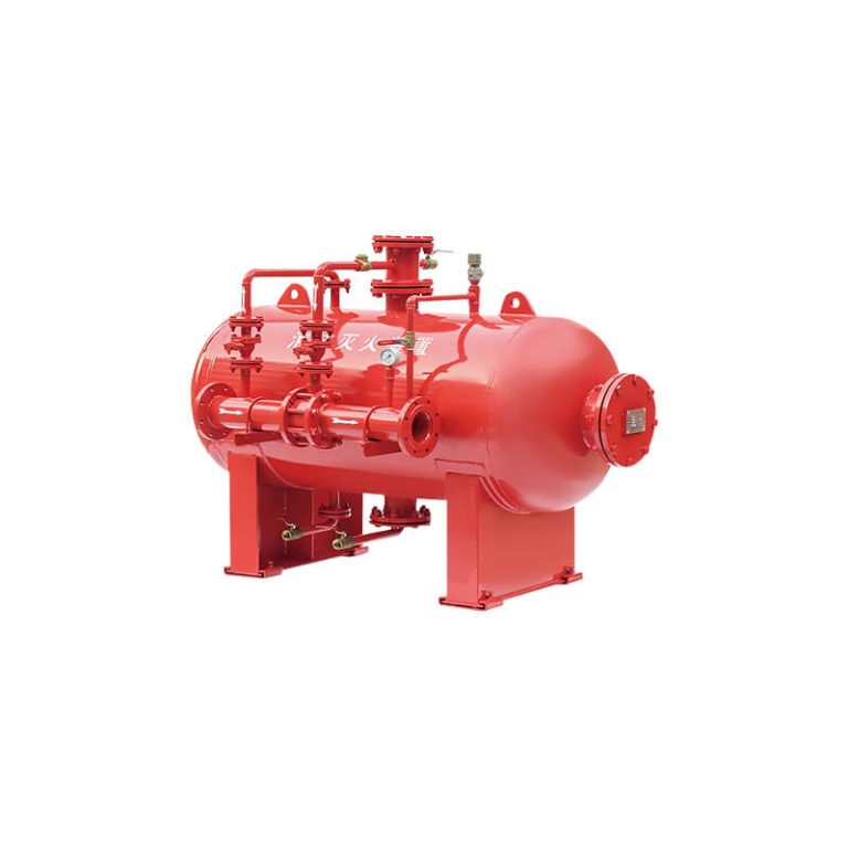 Horizontal-bladder-tank